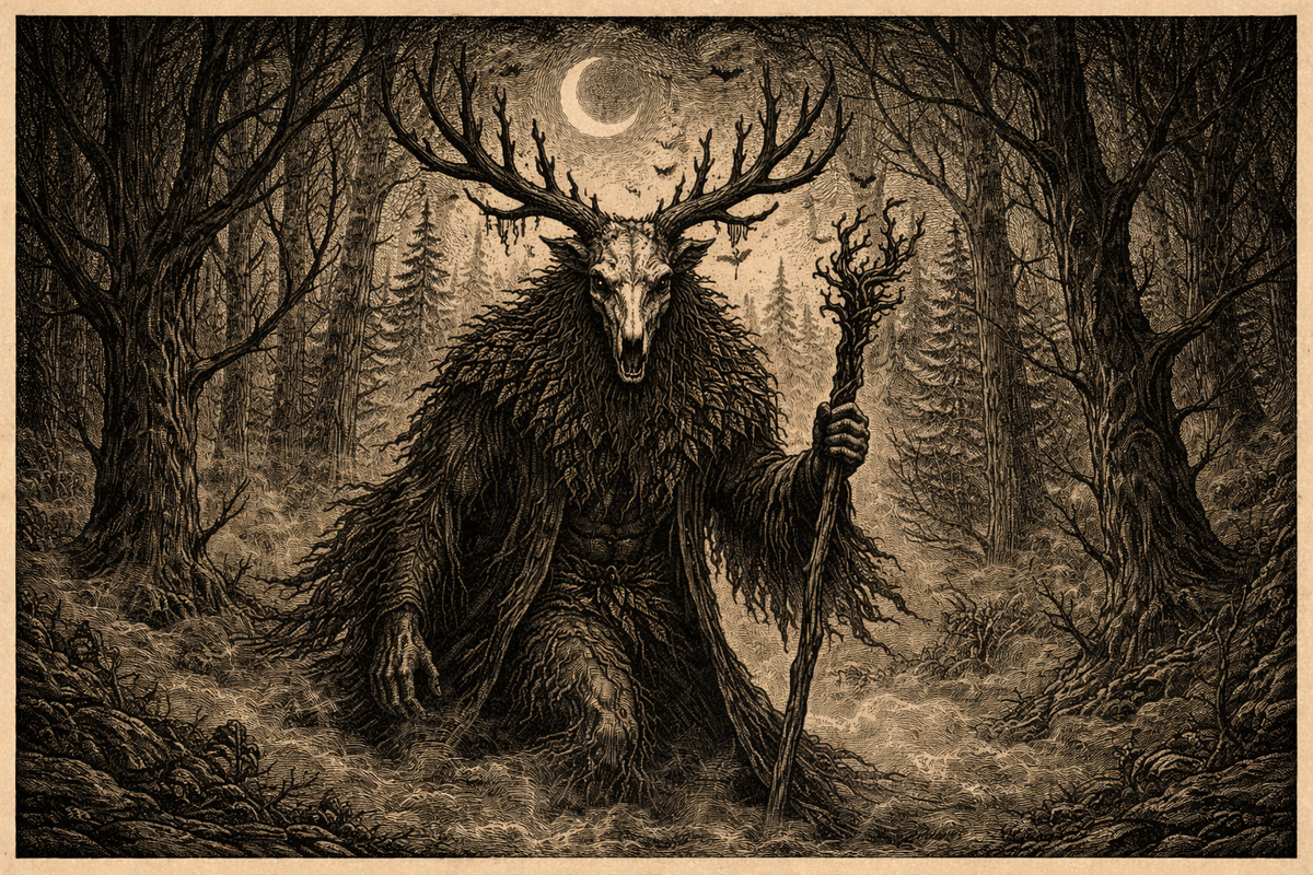 Slavic Mythology Leshy Demon
