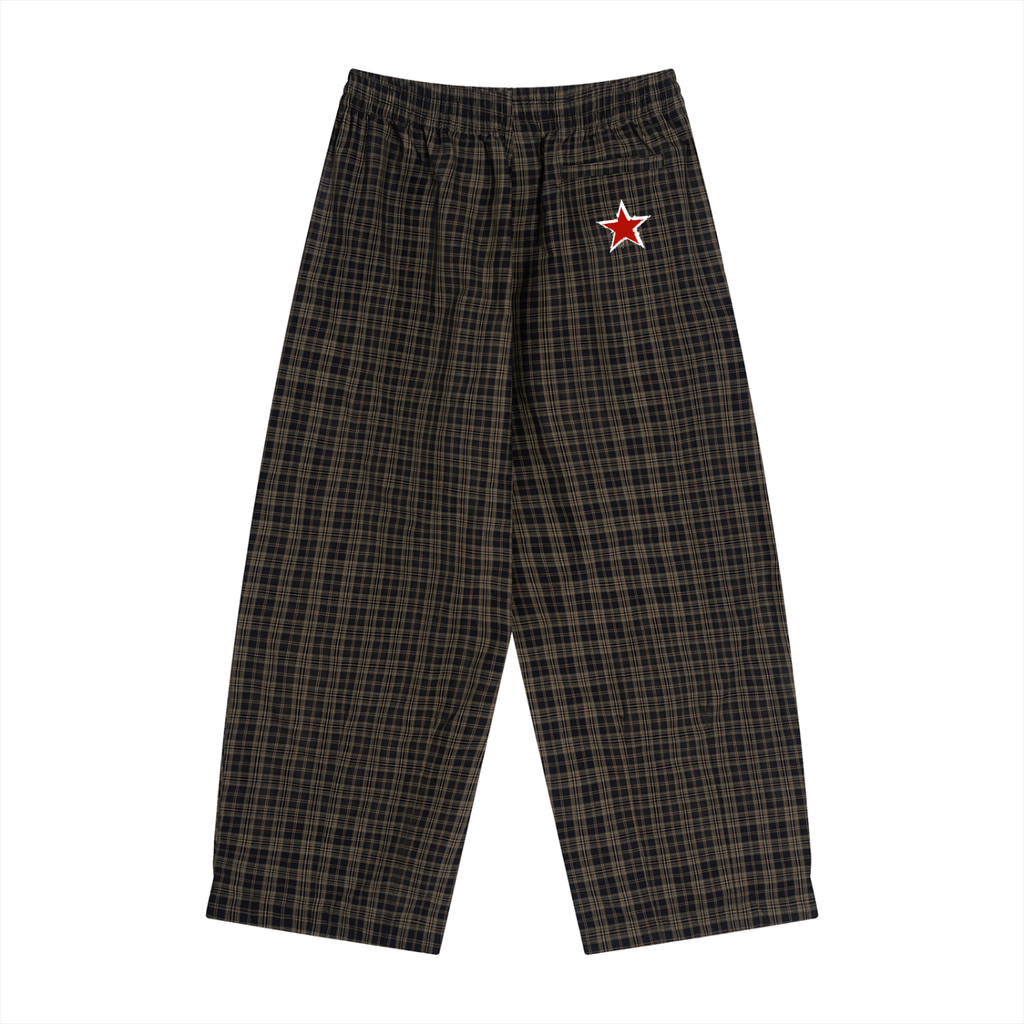 Unisex Punk-Hosen mit Karomuster Anarchy Riot | Punk Rock Plaid