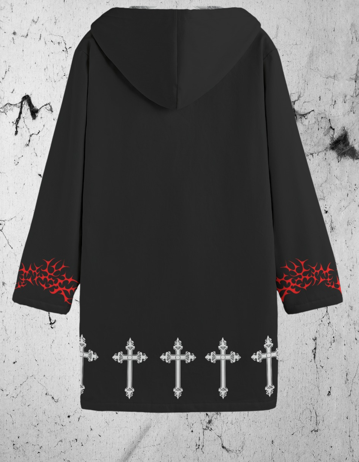 Gotischer Dufflecoat Gothi Veniunt