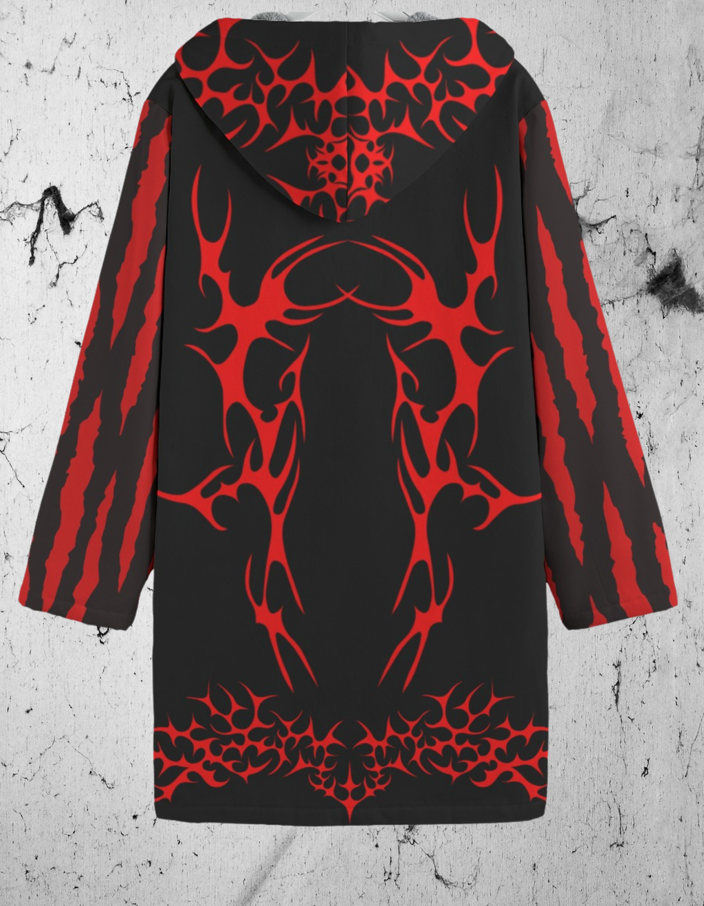 Gotischer viktorianischer Vampir-Dunkelmantel