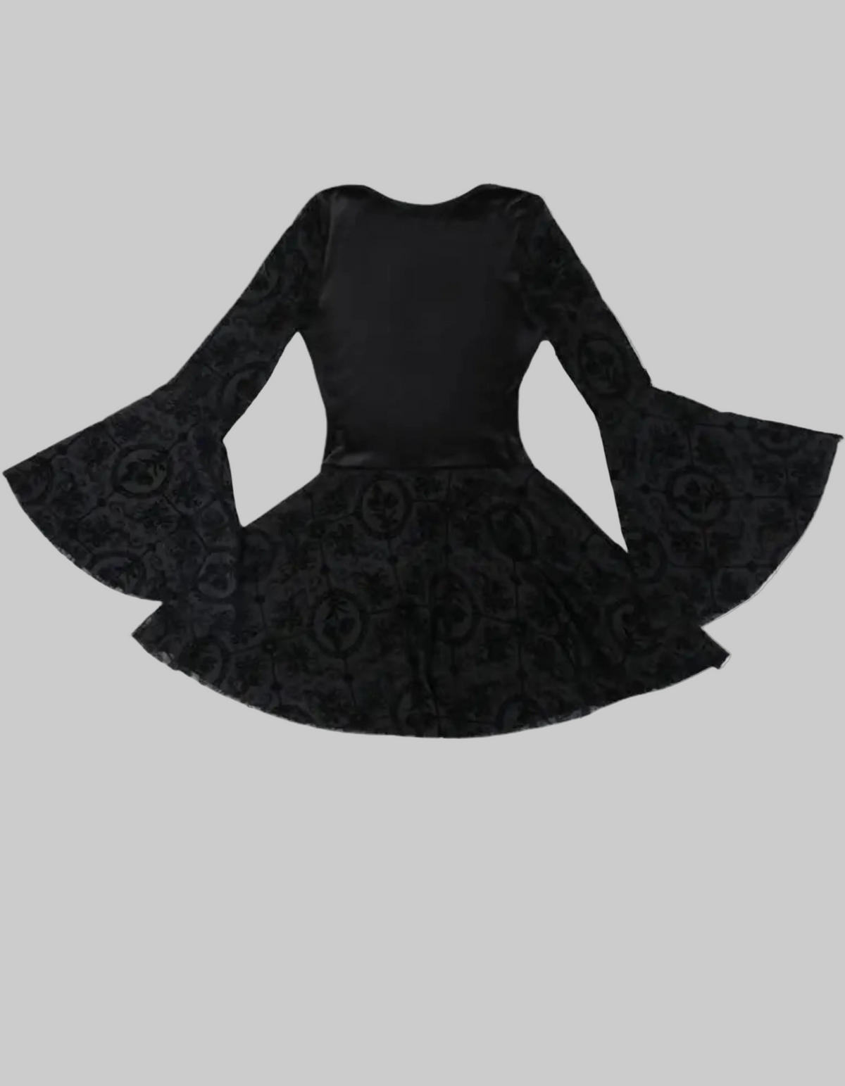 Gotisches Mini-Kleid Black Veil Makabre Dance | Victorian Gothic