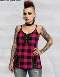 Punk-Overall Pastel Goth Rebel