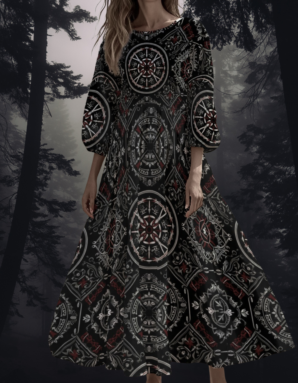 Slawisches Runenkleid Dark