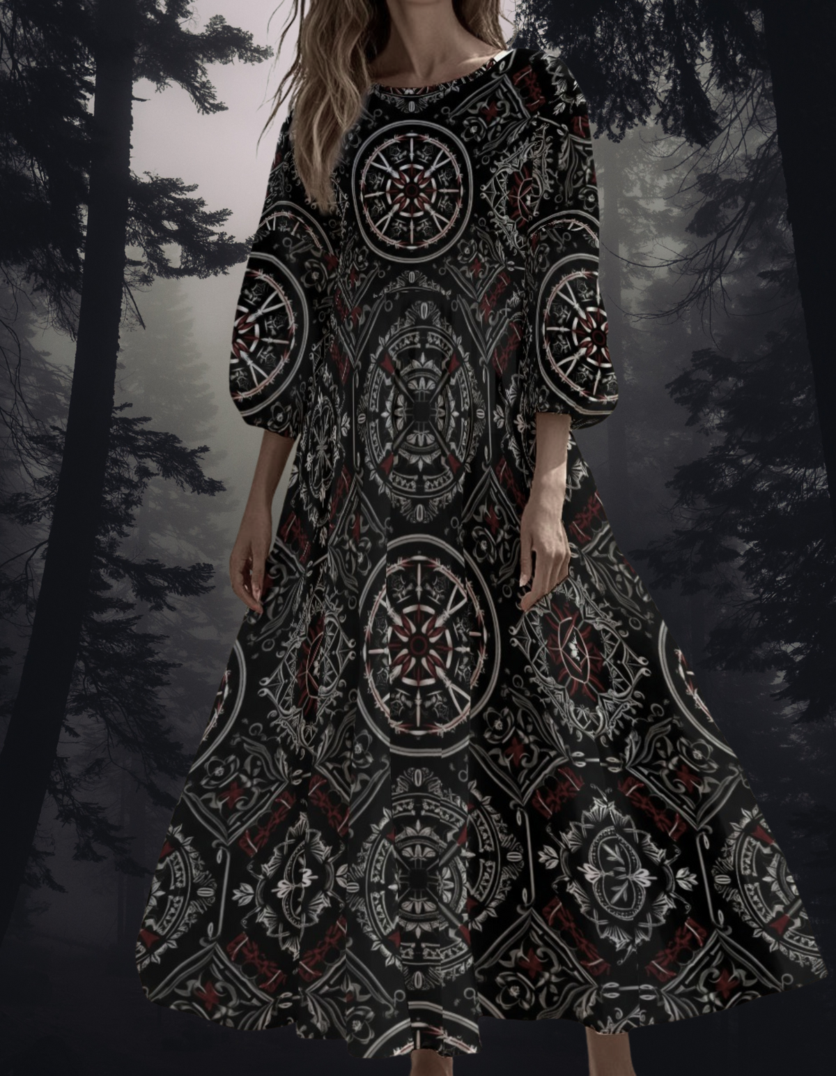 Slawisches Runenkleid Dark