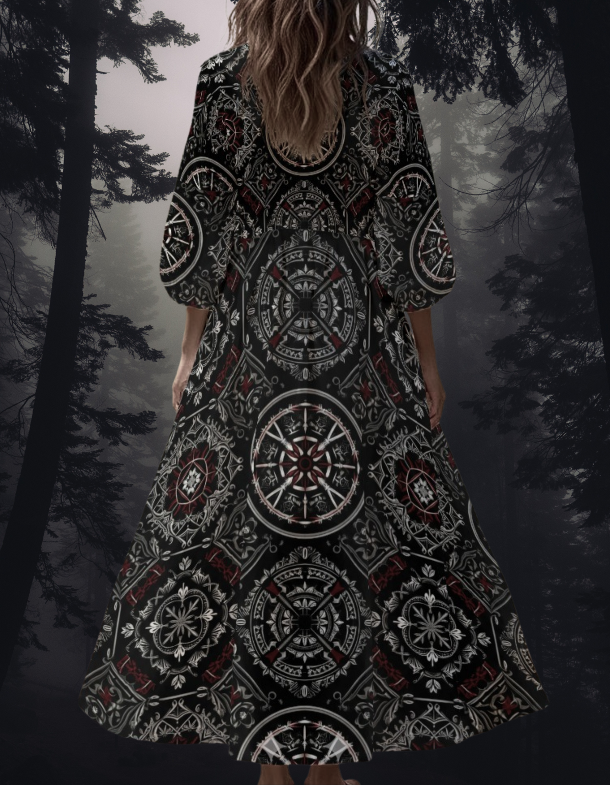 Slawisches Runenkleid Dark