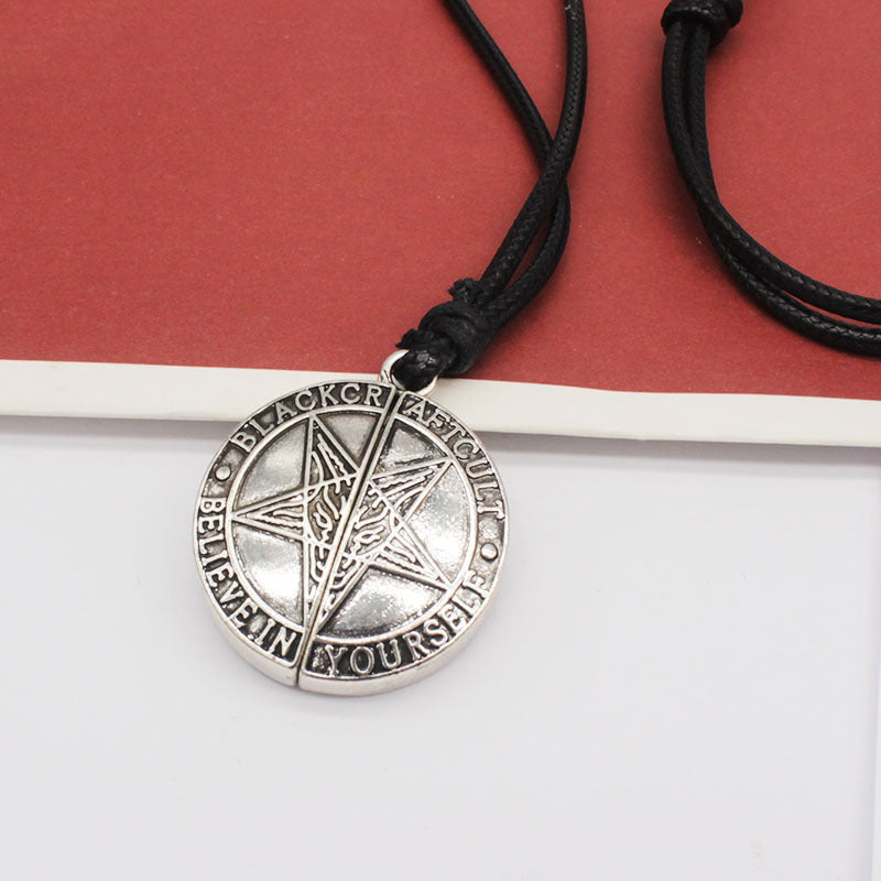 Gotische Steampunk-Halskette Victorian Way Star