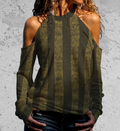Damen-Sweatshirt Grunge Rotten Strips | Classic Grunge