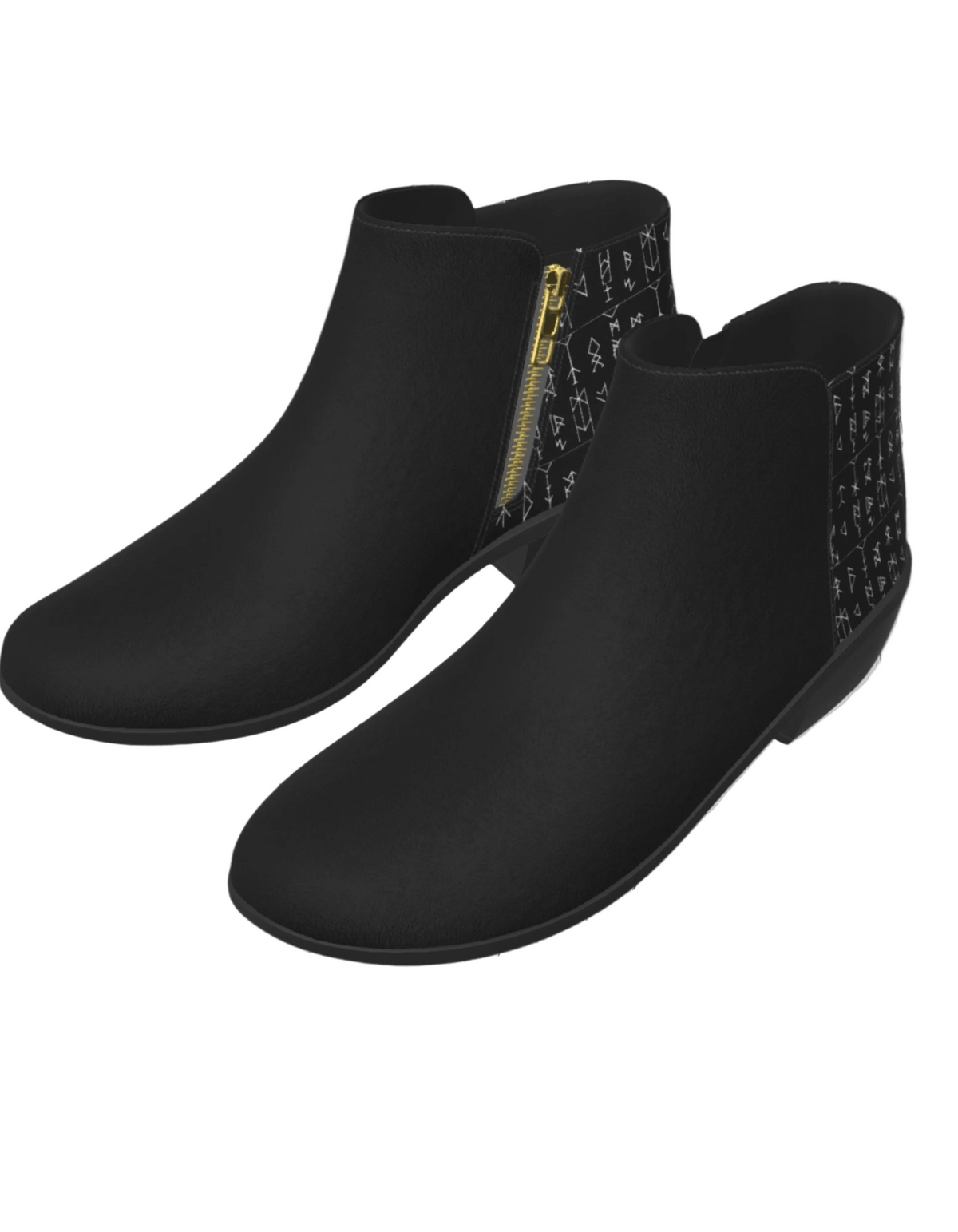 Gotische Damen-Runenstiefel