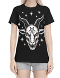 Baumwoll-T-Shirt Wicca Okkult Dämon | Gothic-Wicca