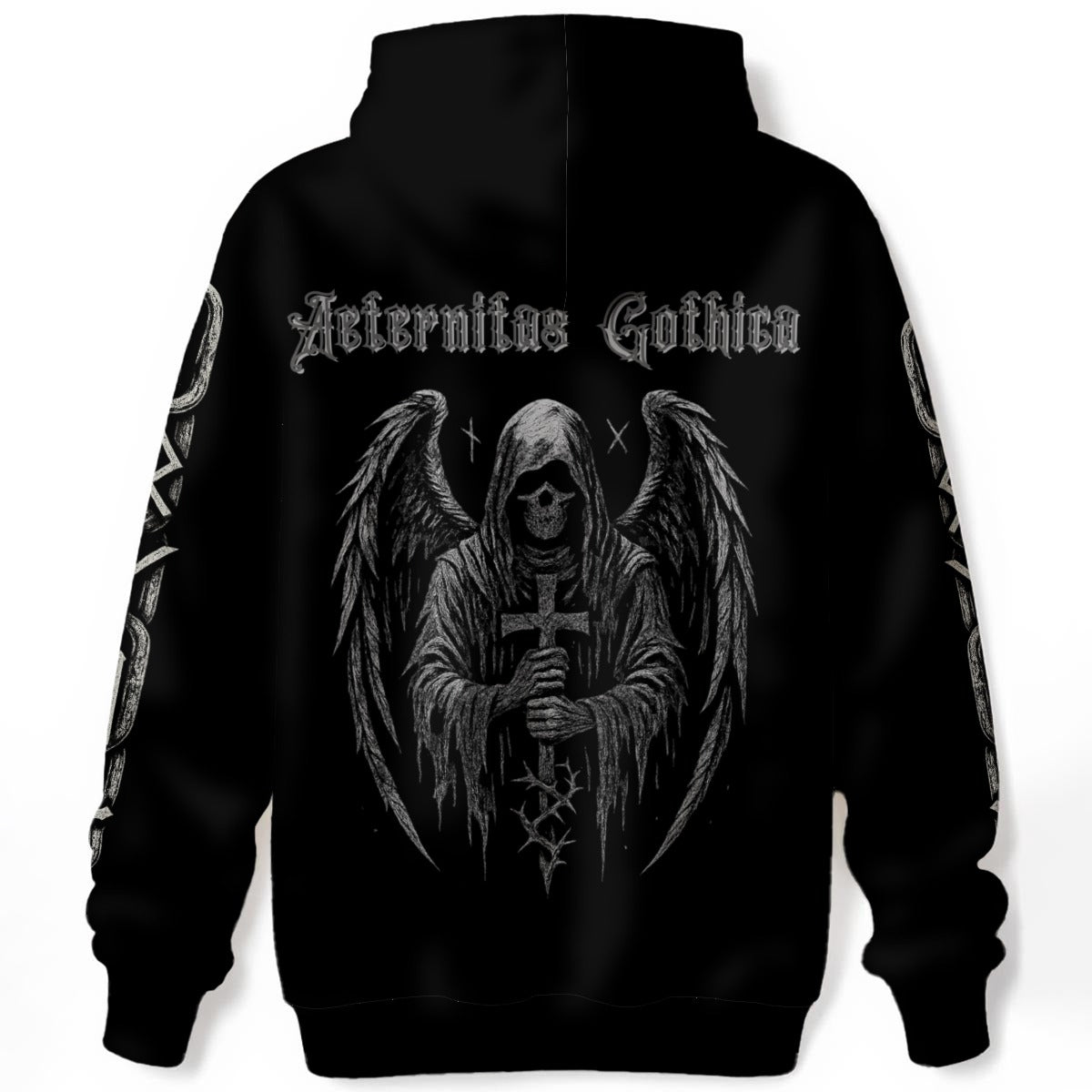 Gothic-Kapuzenpullover Gothic Eternity Dark Angel | Gothic Dark Hoodie