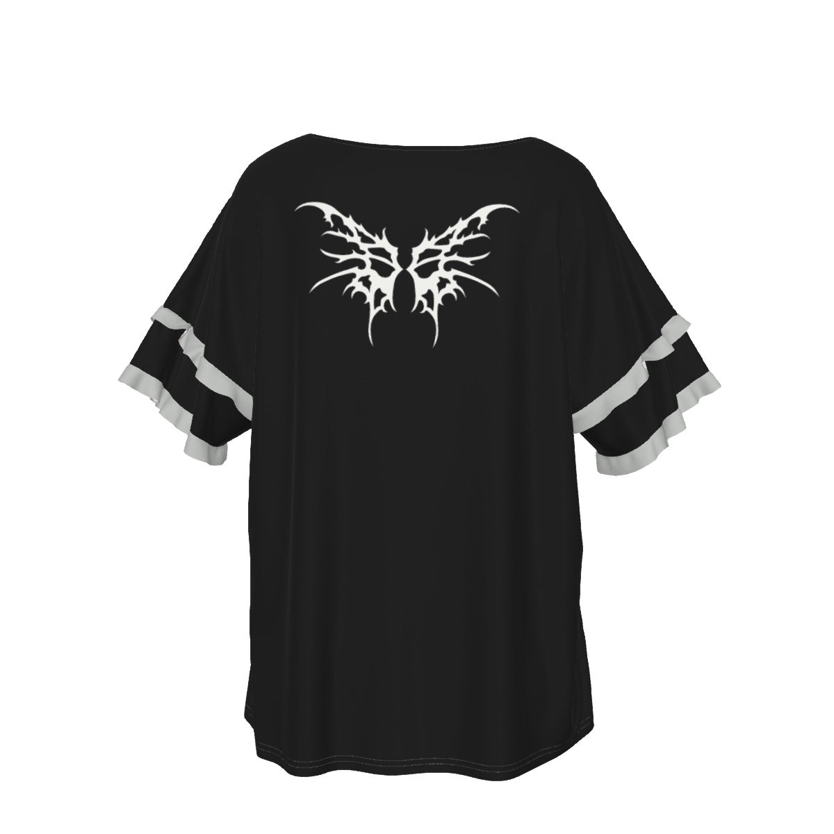 Damen-Gothic-Bluse | Dark Cloak of Sweet Death | Jersey