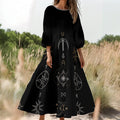 Mystisches slawisches Gothic-Kleid Perun Mystic