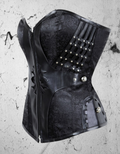 Gotisches Korsett Abyssal Armor – Rüstung aus dem Abgrund | Dark Fantasy Unterbrust | Void-Goth-Ästhetik