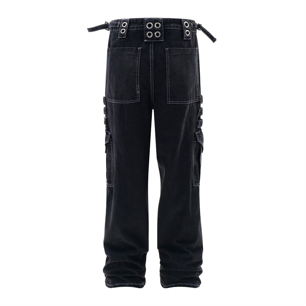 Gotische Vikingcore Berserker Cargo-Hose