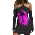 Punk-Halterneck-Kleid Darkness Baybe