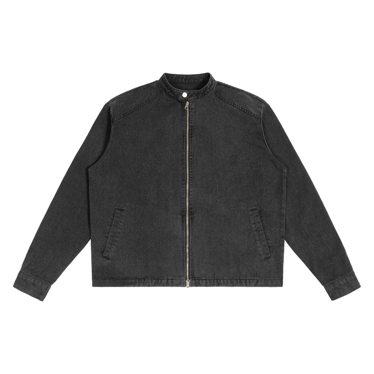 Gothic Black Denim Jacke | Wicca Dark Lady