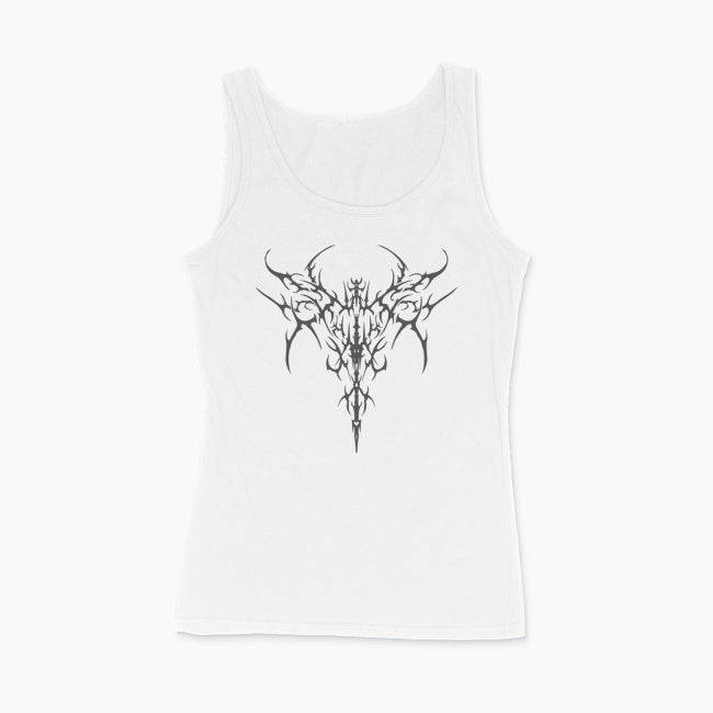 Damen Gothic Tank Top – GRUNGE GOTH SIGIL 667 | Figurbetont aus Baumwolle