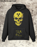 Kapuzenpullover Grunge RADIATION SKULL