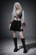 Altgothisches „Bloody Alice“-Motiv-Top | Altgoth Lolita