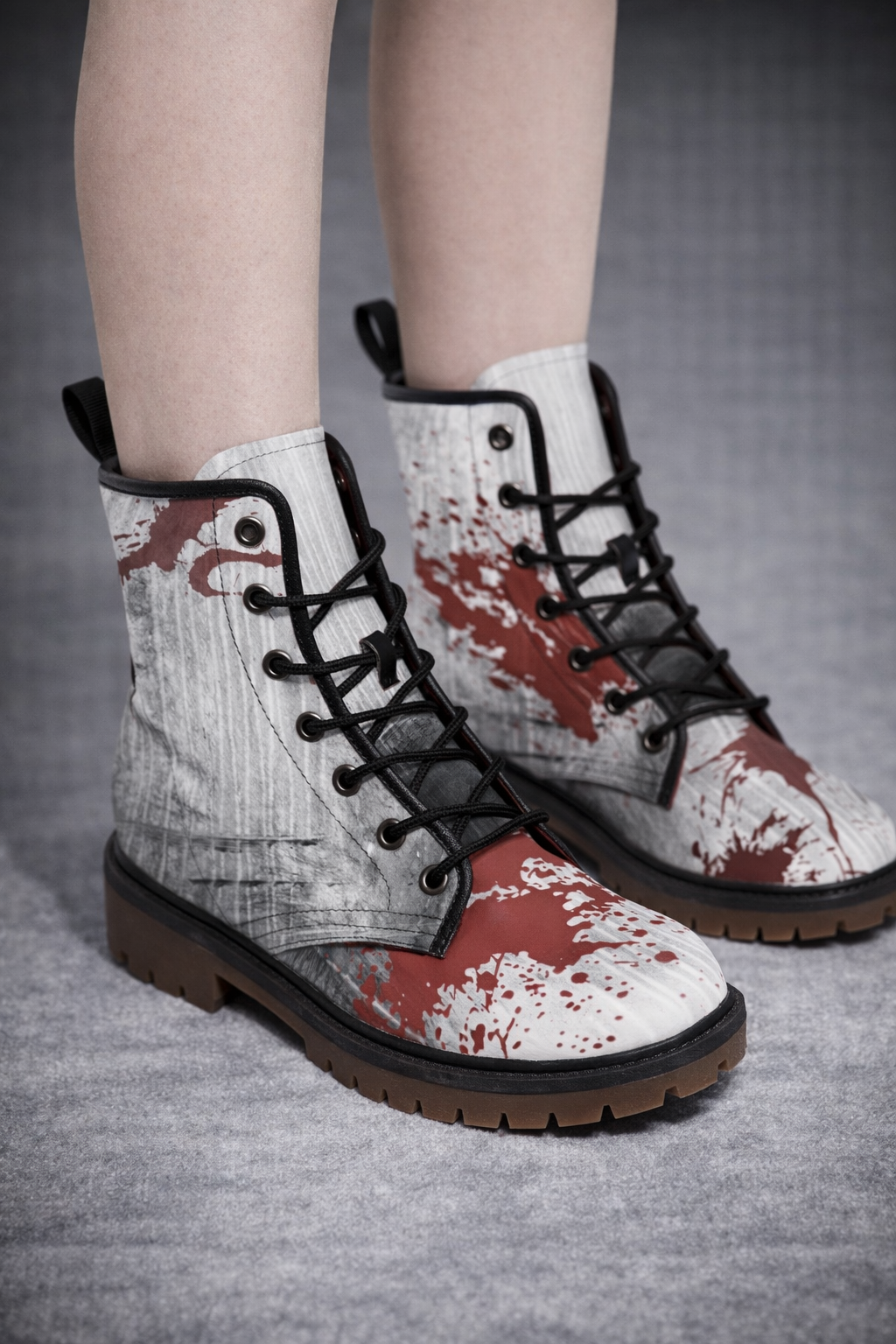 Altgotische Stiefel Martin Bloodly Alice | Altgoth Y2K Grunge