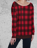 Tartan Grunge Sweatshirt