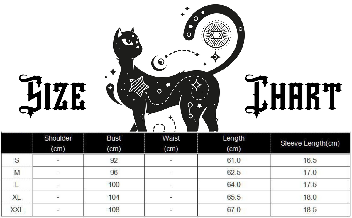 Gotisches T-Shirt Astral Gothic Cat
