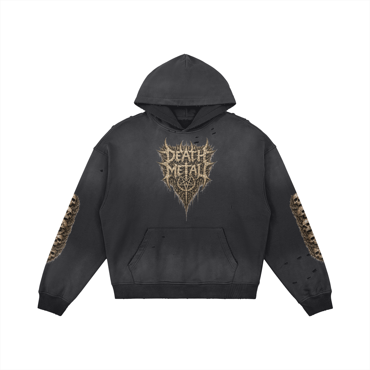Death Metal Arms Hoodie