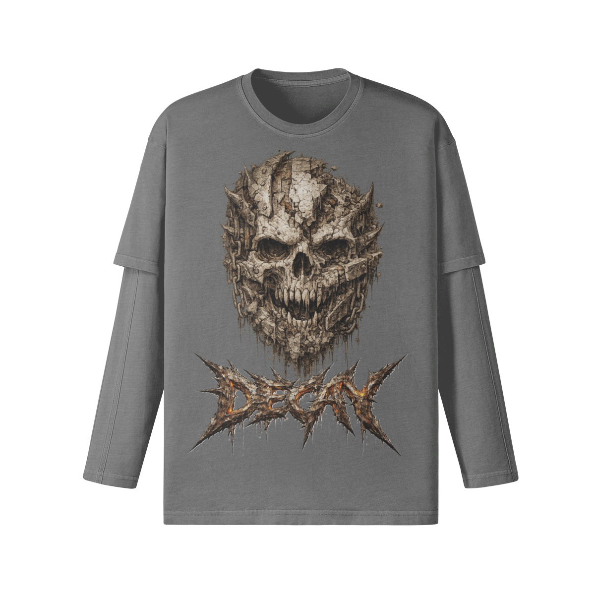 Death Metal Dark Clothes