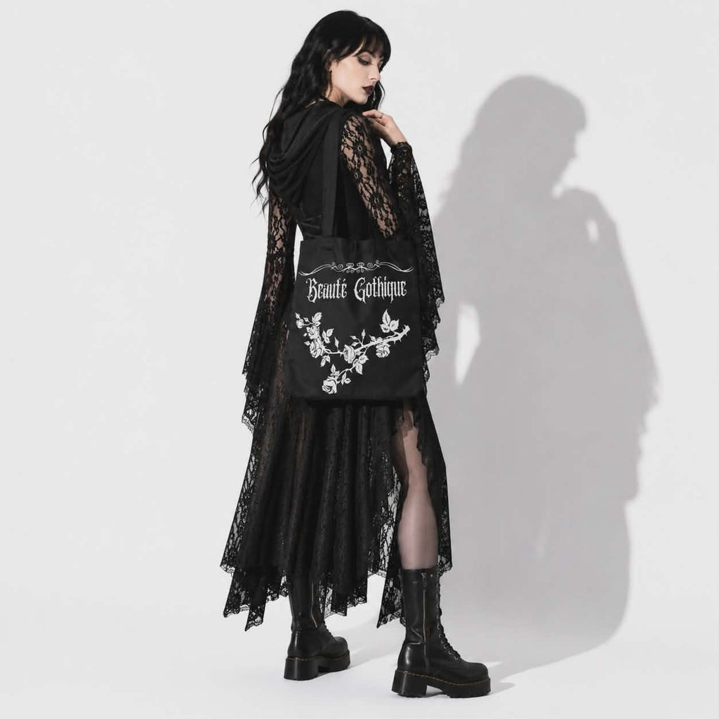 Gothic Rose Noir Tasche | Alternative Romantische Gothic-Tasche
