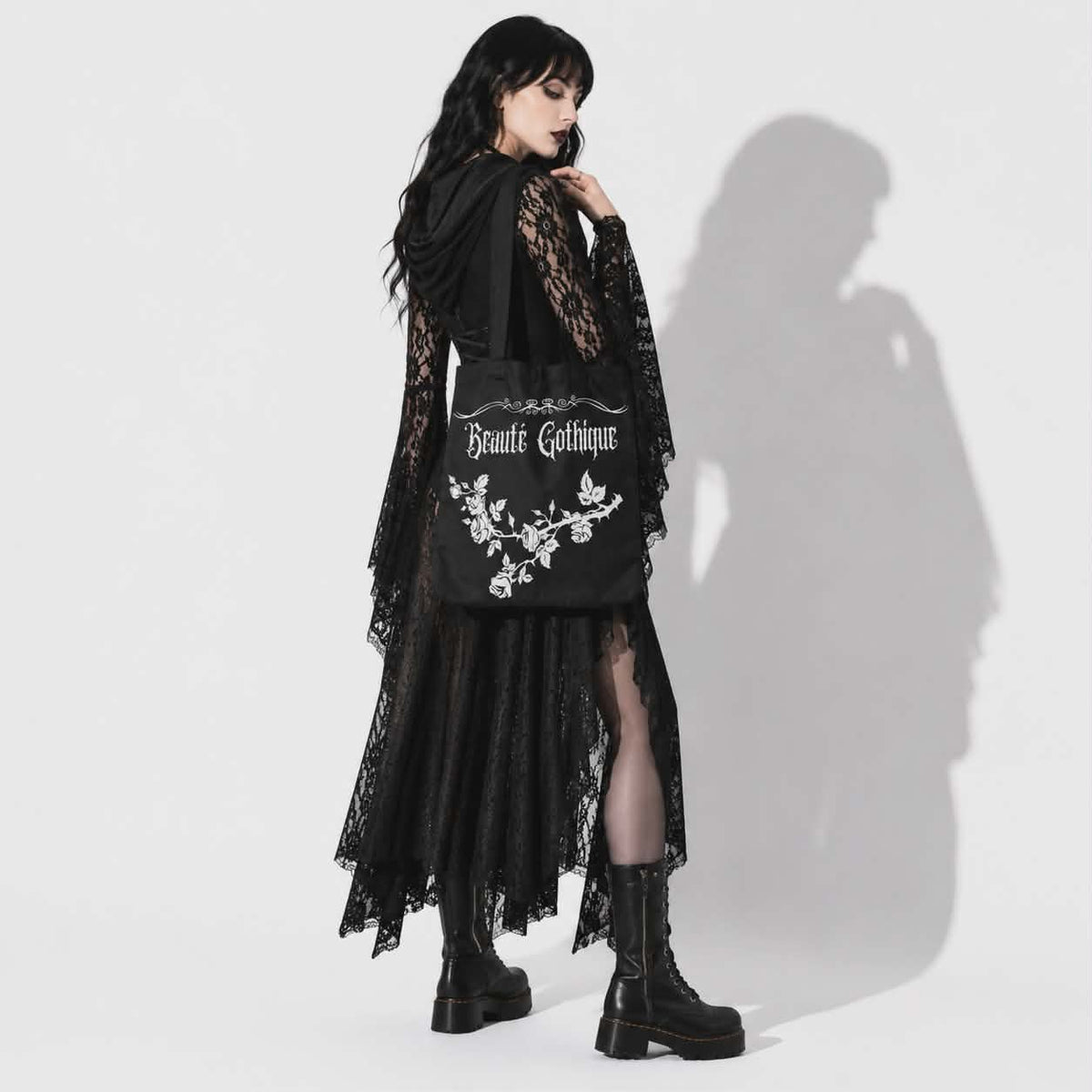 Gothic Rose Noir Tasche | Alternative Romantische Gothic-Tasche