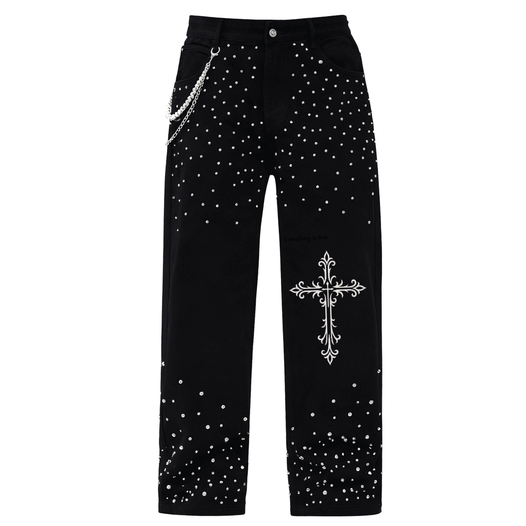 Gothic Black Denim 