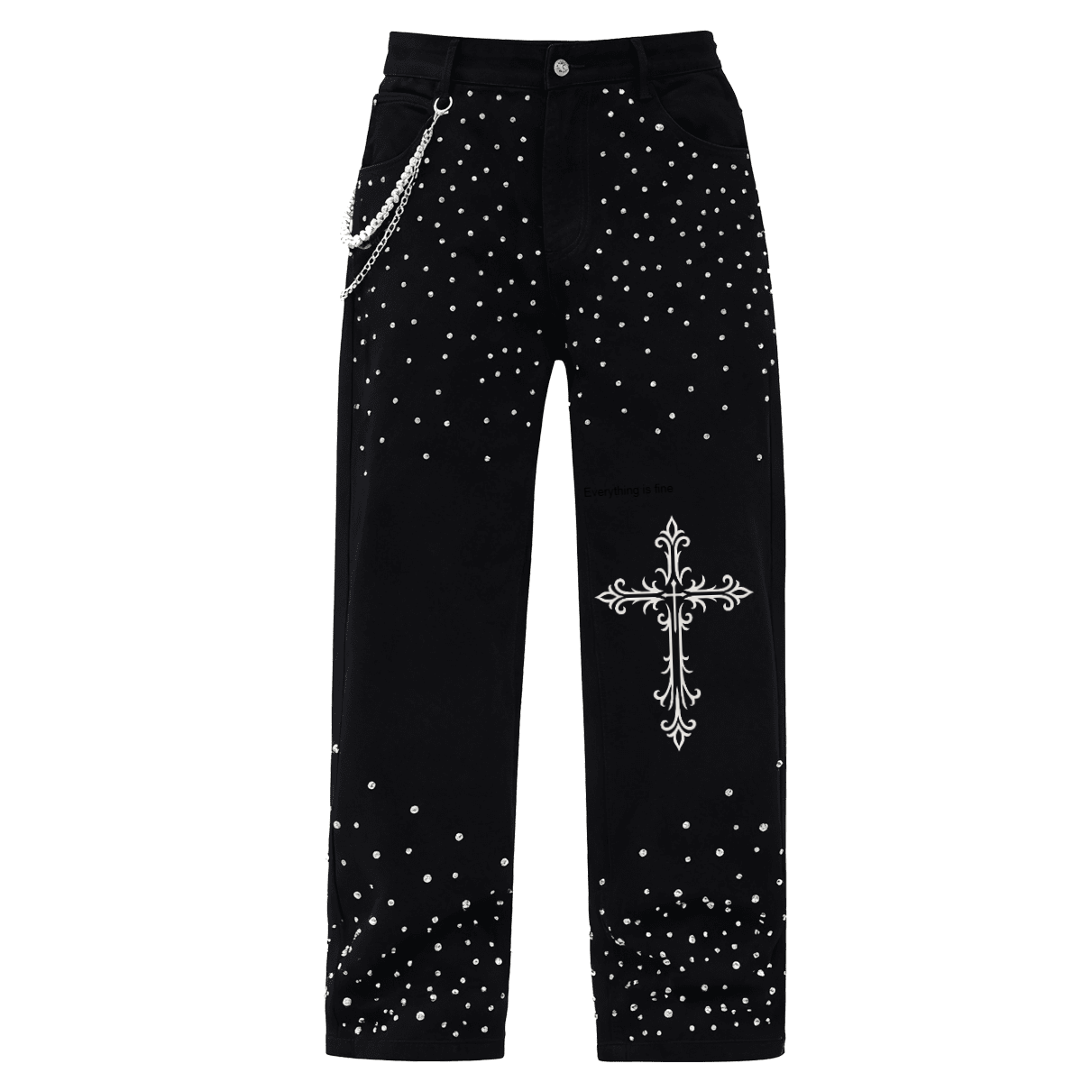 Gothic Black Denim 