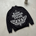 Gothic Bomberjacke Streetwear 310 GSM | Black Cathedral I | 100% Baumwolle