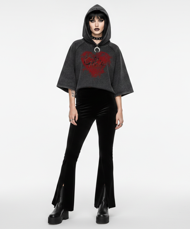 Gothic Streetwear Cotton Tee
