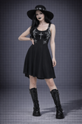 Gotisches Mini-Kleid Vampire Dark Bella | Gothic Prinzessinnen-Kleid