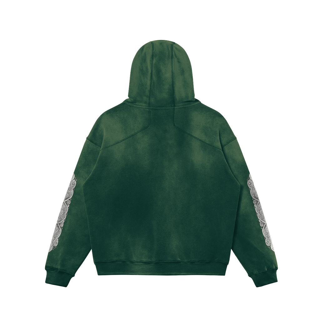 Slavic Gothic Wolf Hoodie