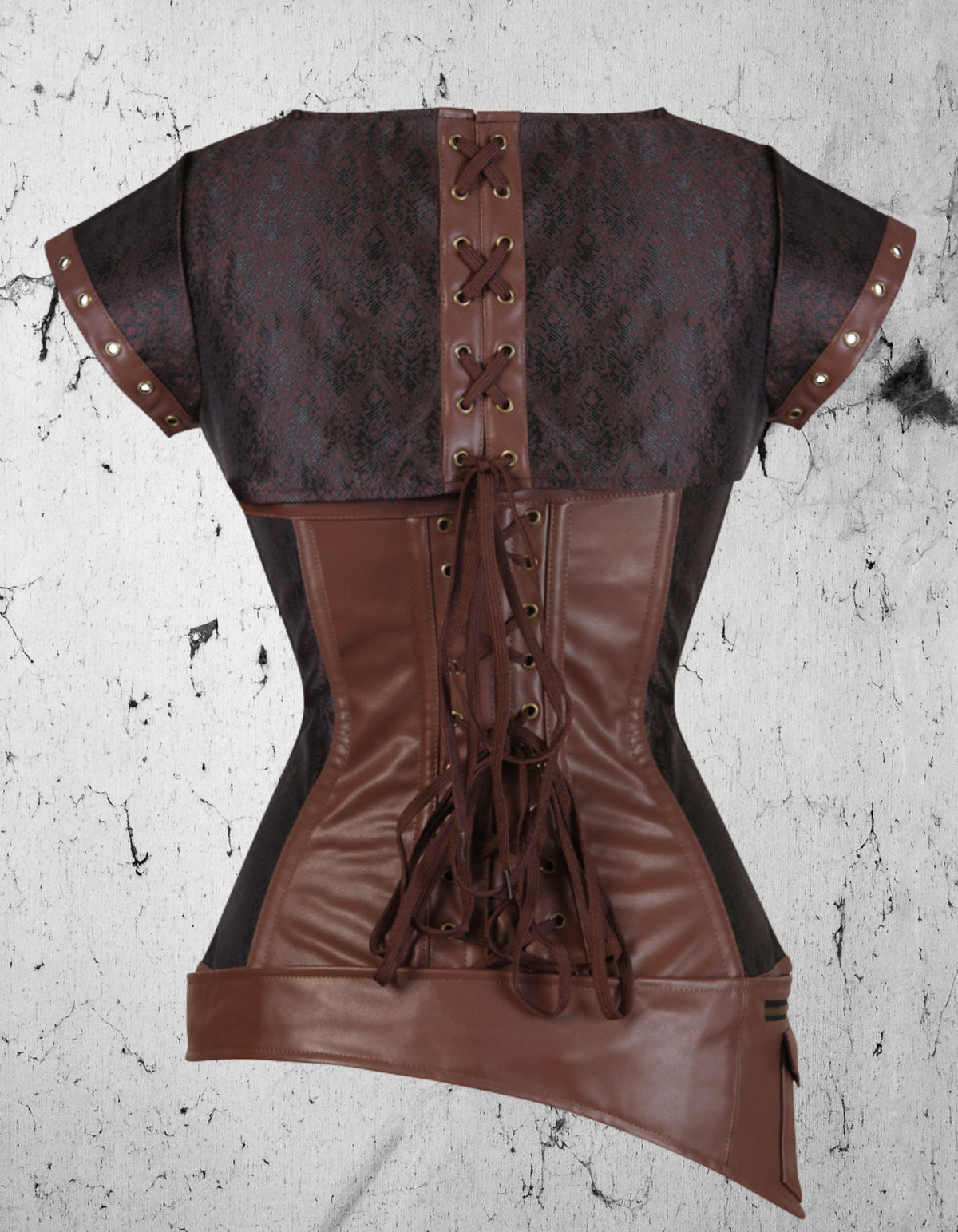 Fantasy Brown Gothic Corset 