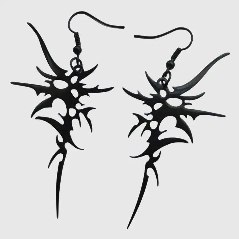 Asymmetrische Ohrringe Grunge Steel Chaos