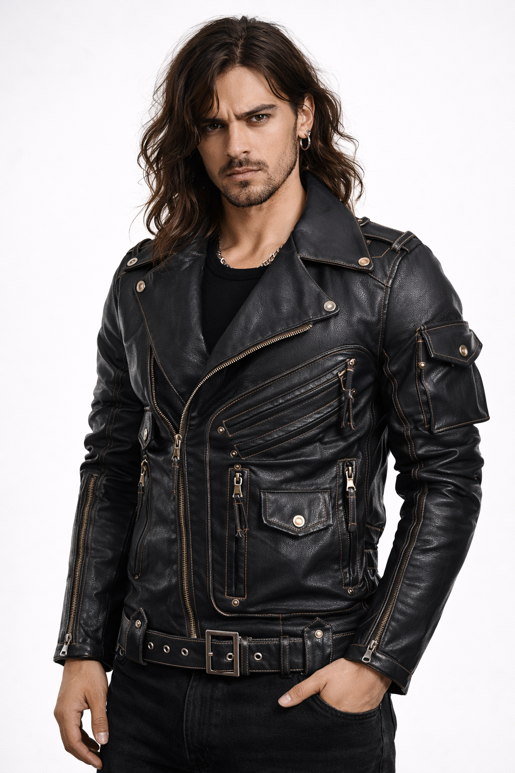 Heavy Metal Leather Jacket