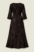 Schwarzes Kleid Viking Gothic Runenkraft