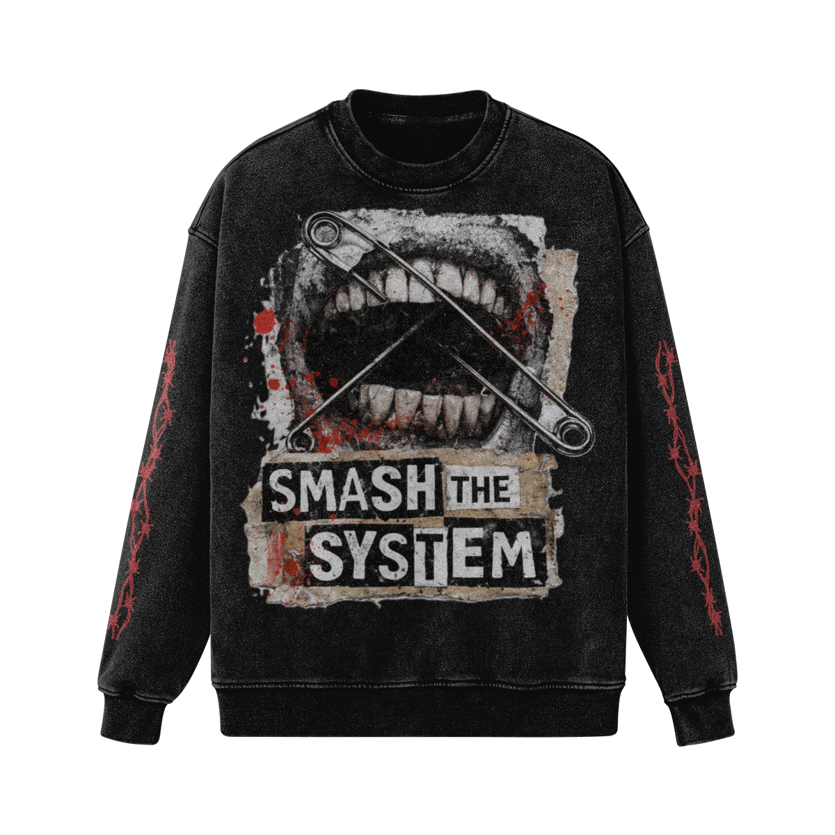 Punk Cotton Sweatshirt 