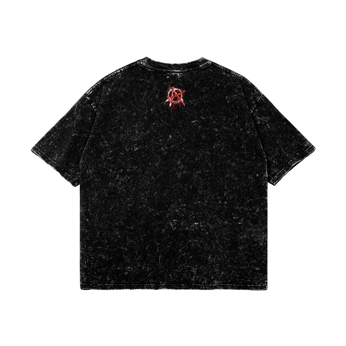 Cotton Black Punk T-shirt 