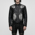 Punk-Motorradjacke Unisex | Ash Requiem | Punkgoth Streetwear