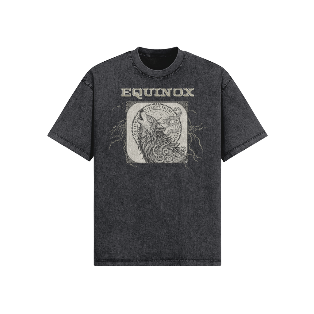 Slavic Gothic Wolf T-shirt
