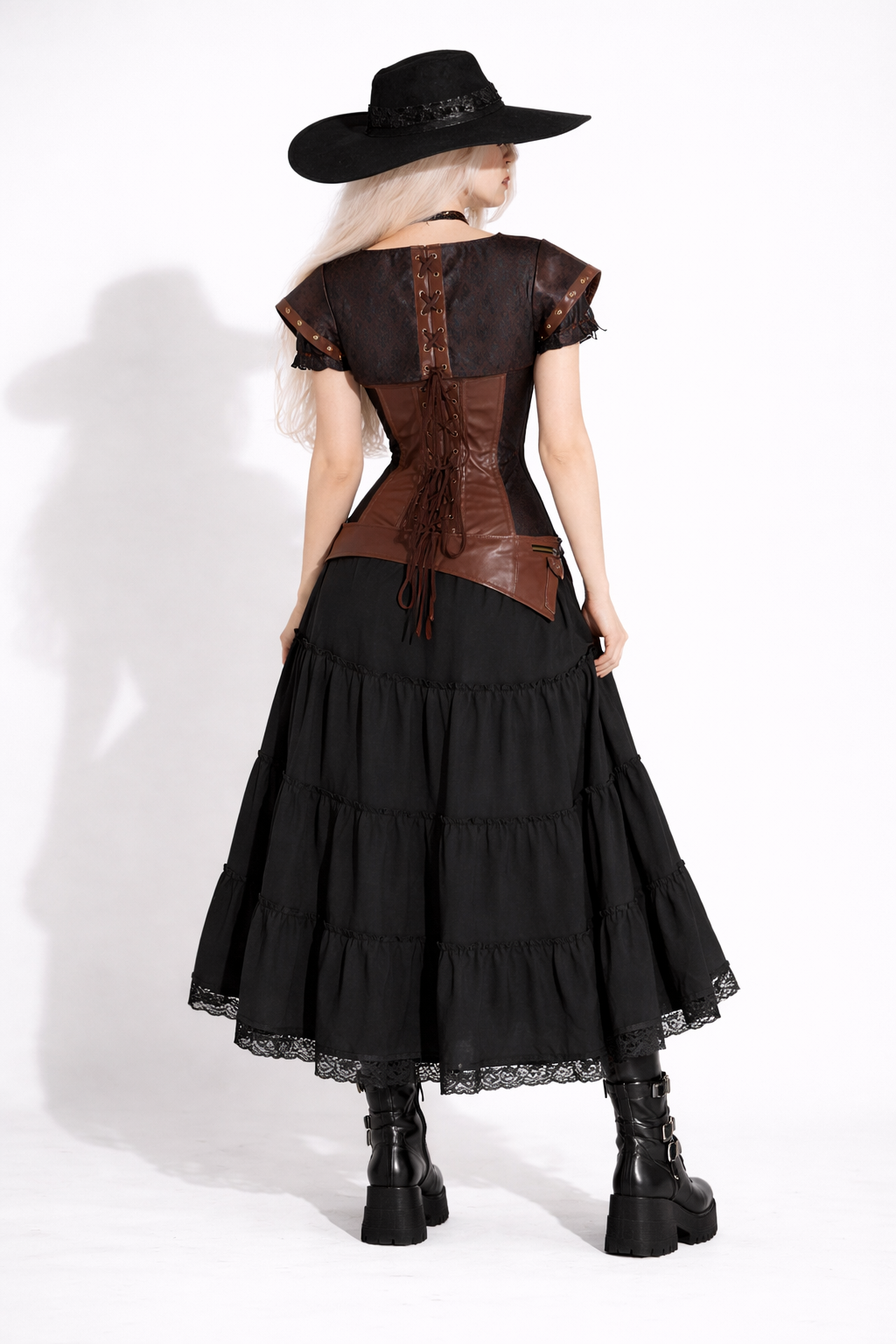 Gotisches Shadow Rogue Korsett – Dark Fantasy Stil | Black Assassin Taillenpanzer