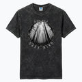 Gothic T-Shirt Unisex im Washed-Look – DARK MIND NIGHT FOREST | 100 % Baumwolle