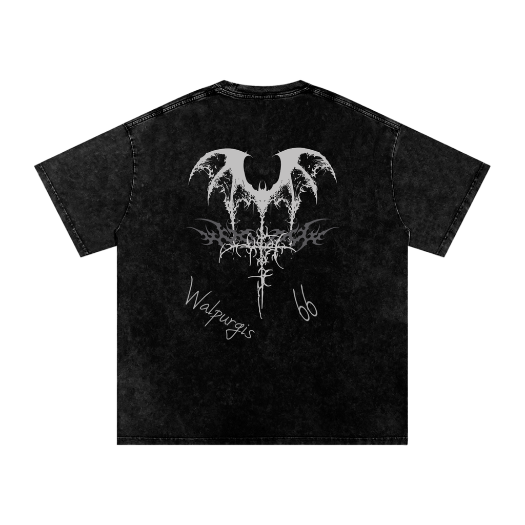 Gotisches Vintage-T-Shirt Walpurgisnacht | WALPURGIS 1966 – 250 GSM