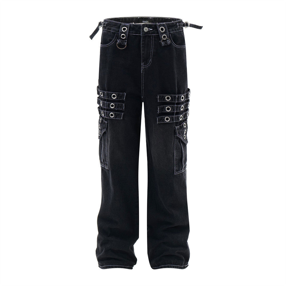 Gotische Vikingcore Berserker Cargo-Hose