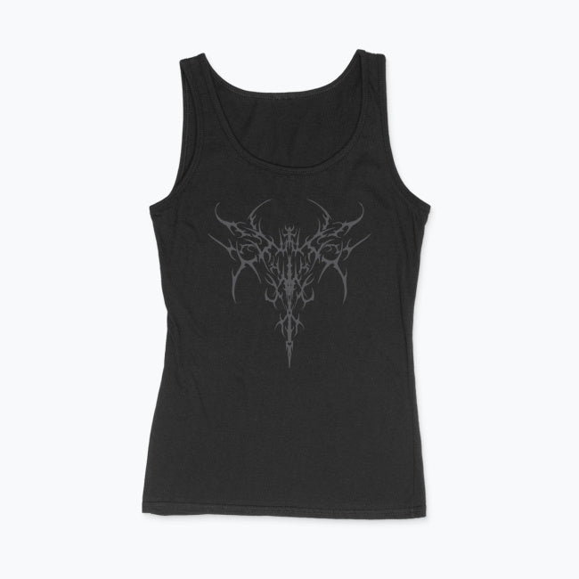 Damen Gothic Tank Top – GRUNGE GOTH SIGIL 667 | Figurbetont aus Baumwolle