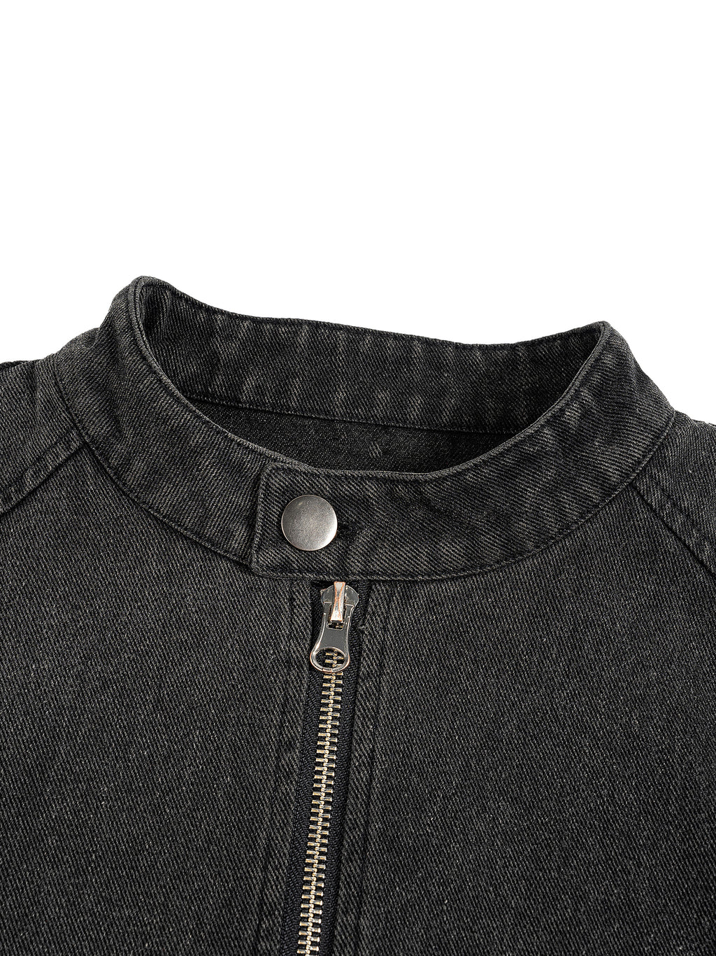 Gothic Black Denim Jacke | Wicca Dark Lady